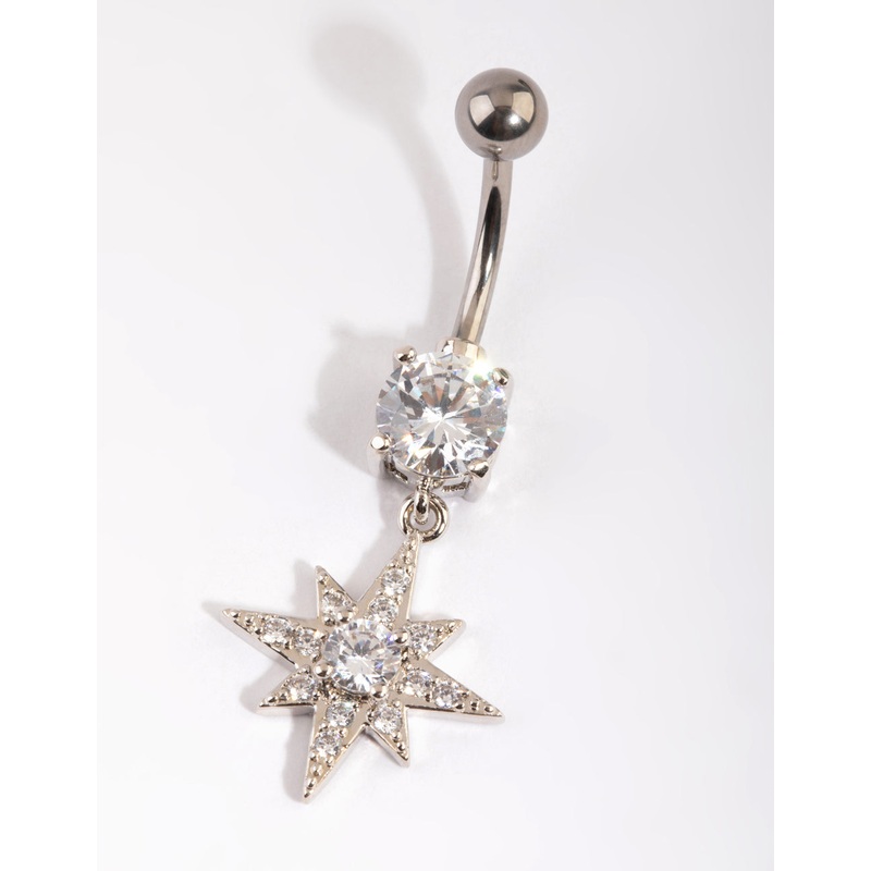 Titanium Star Belly Bar