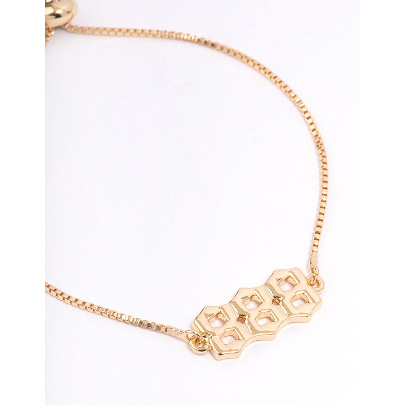 Gold Plated 888 Angel Number Bracelet