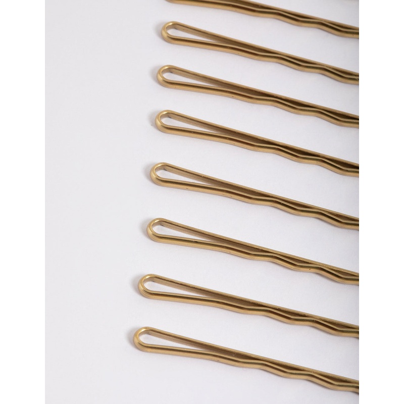 Coated Cream Bobby Pin 10-Pack