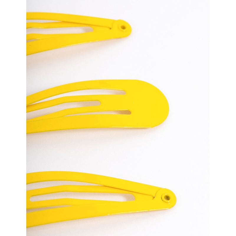 Coated Yellow Classic Snap Clip Pack