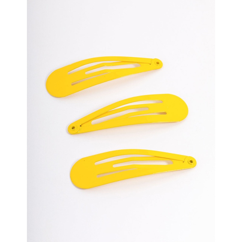 Coated Yellow Classic Snap Clip Pack