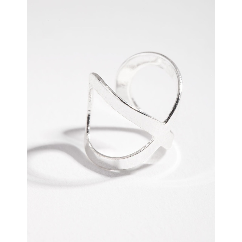 Silver Open Ear Cuff