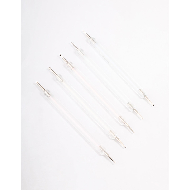 Mixed Metal Nail Art Tool Set 5-Pack
