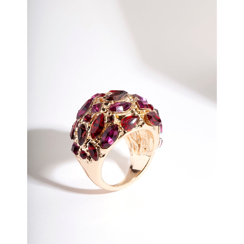 Red Gem Crater Bubble Ring|SM