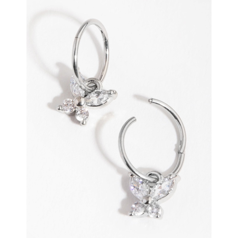 Fine Surgical Steel Sleeper Earrings 10MM