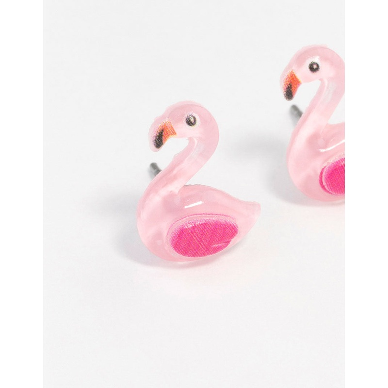 Flamingo Stud Earrings