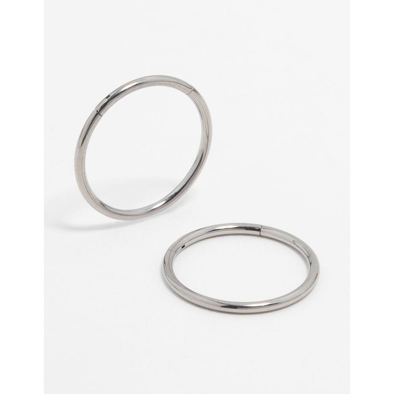 Titanium Sleeper Earrings 12 mm