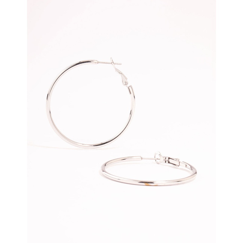 Surgical Steel Thin Hoop Earrings