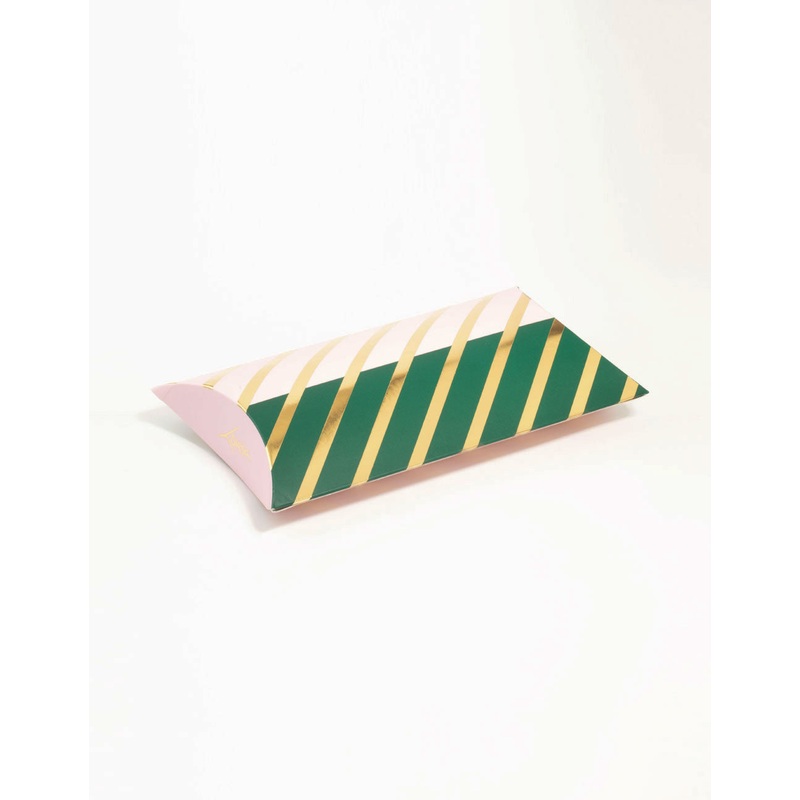 Pink and Green Pillow Box