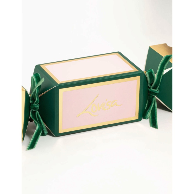 Pink & Green Pillow Box Bonbon