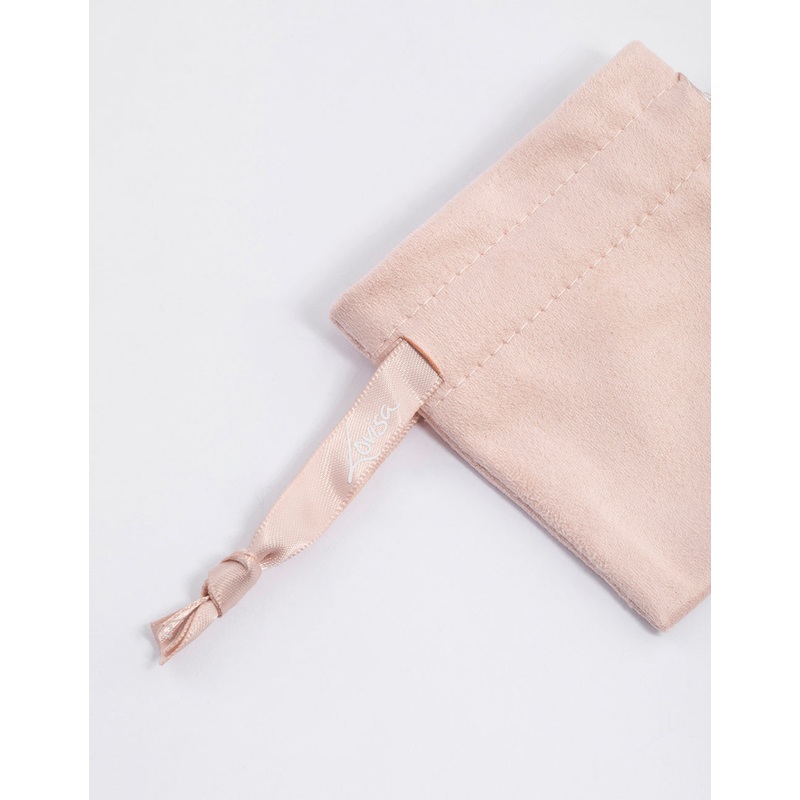 Blush Polishing Cloth Bag