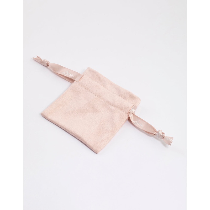 Blush Polishing Cloth Bag