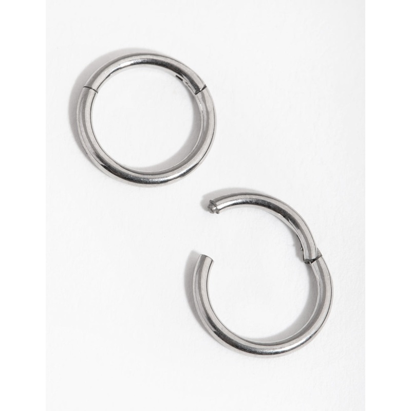 Surgical Steel Fine Sleeper Earrings 8MM