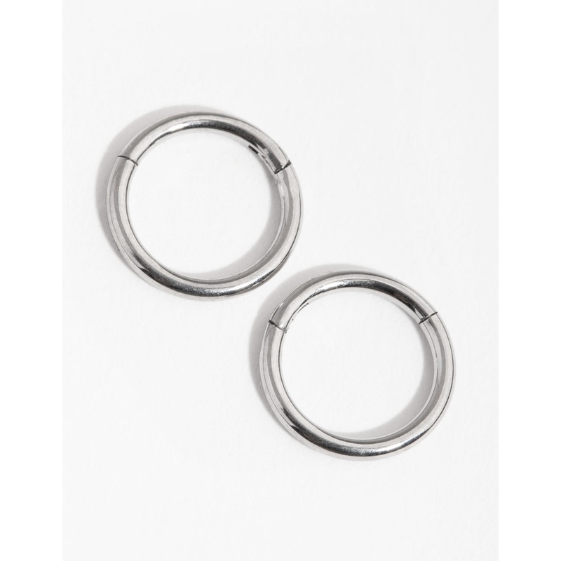 Surgical Steel Fine Sleeper Earrings 8MM