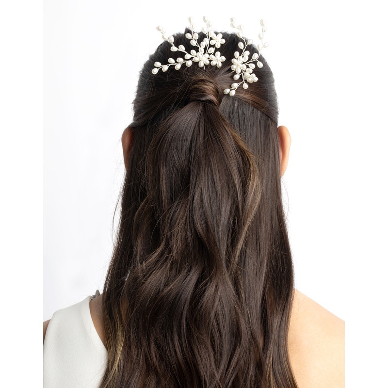 Silver Pearl Pin Pack