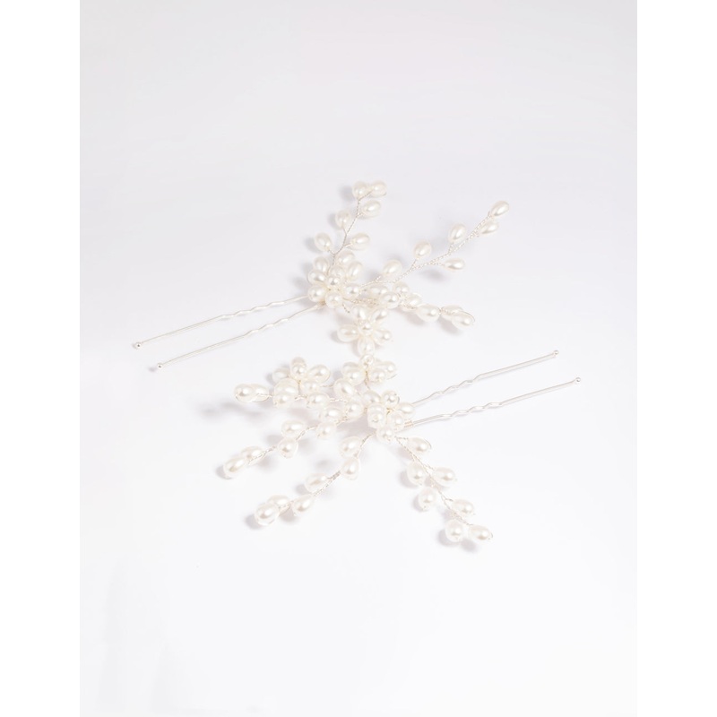 Silver Pearl Pin Pack