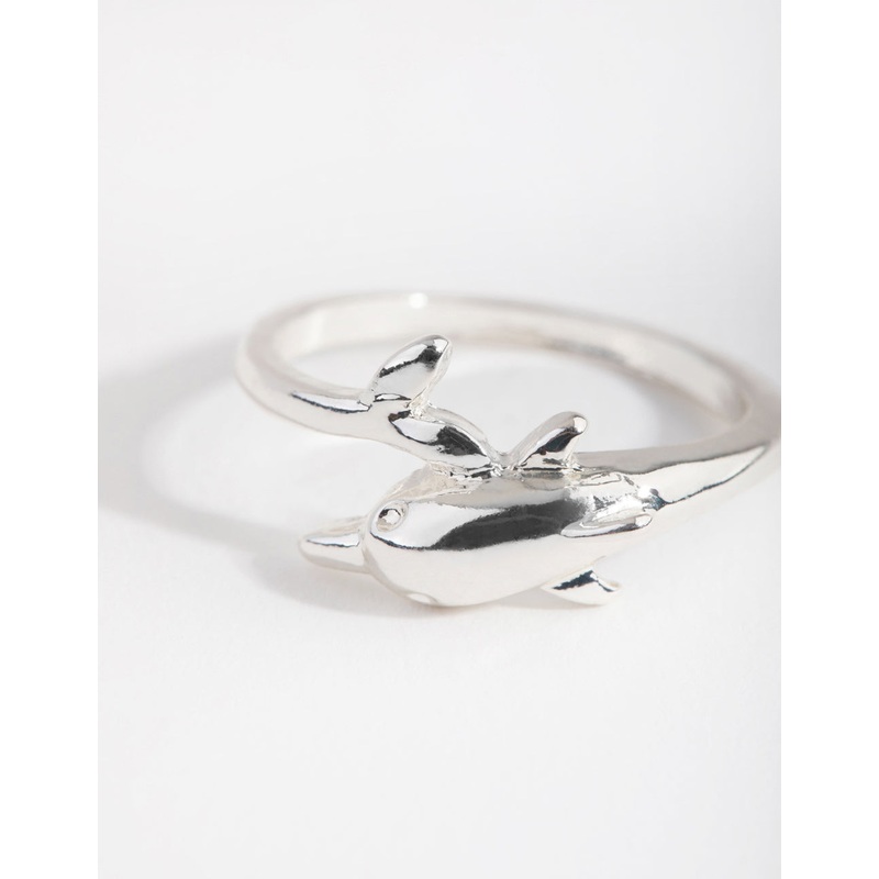Silver Dolphin Ring|SM|ML