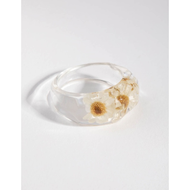 Plastic Daisy Ring|SM|ML