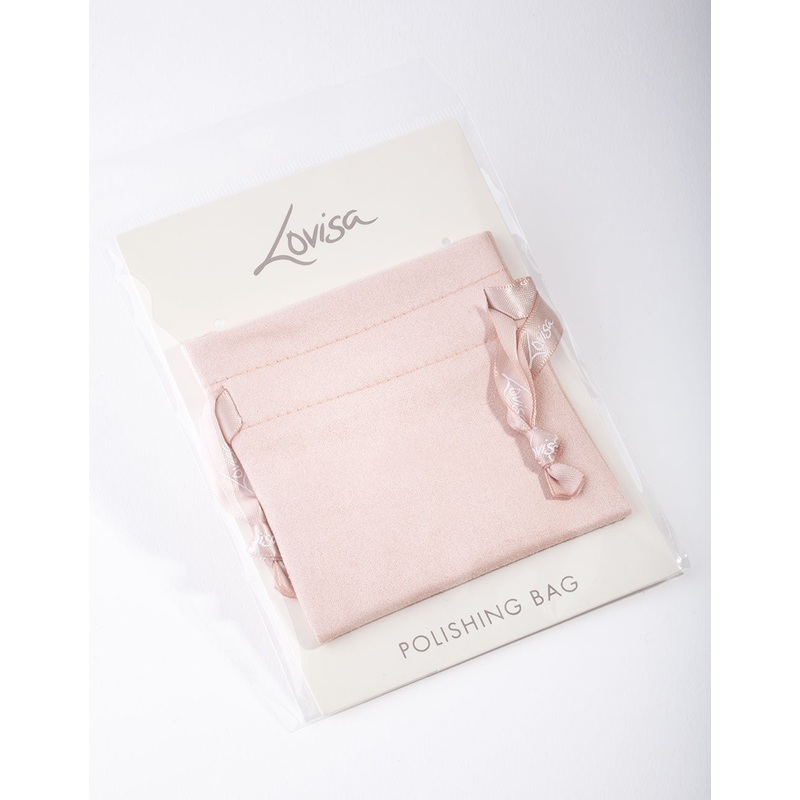 Blush Pink Polishing Bag