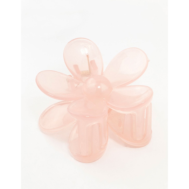 Blush Daisy Hair Claw Clip