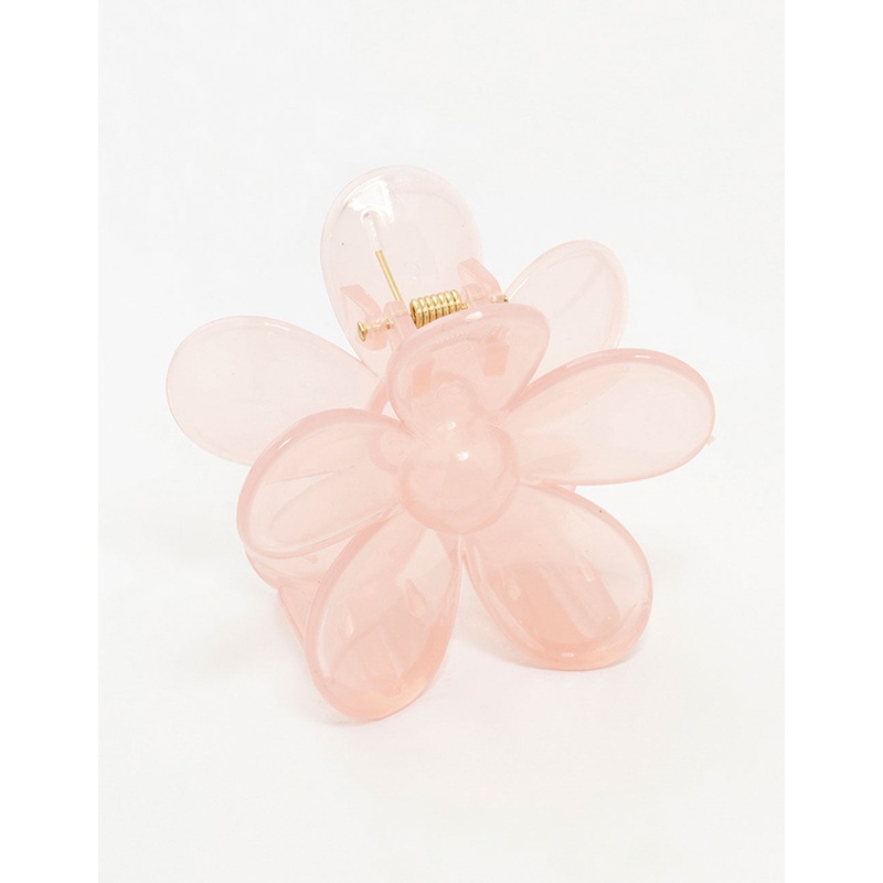 Blush Daisy Hair Claw Clip