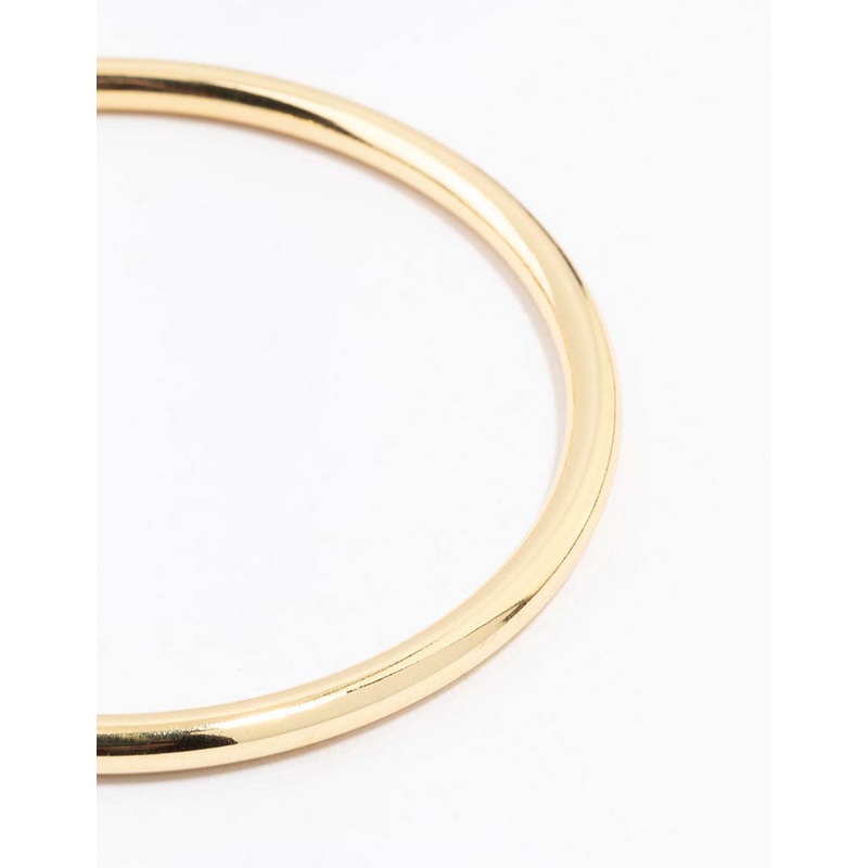 Gold Plated Round Core Bangle