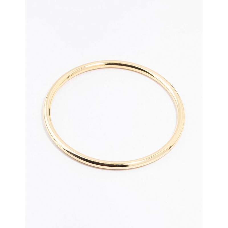 Gold Plated Round Core Bangle
