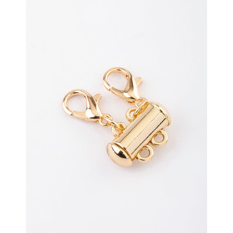 Gold Magnetic Two Necklace Separator