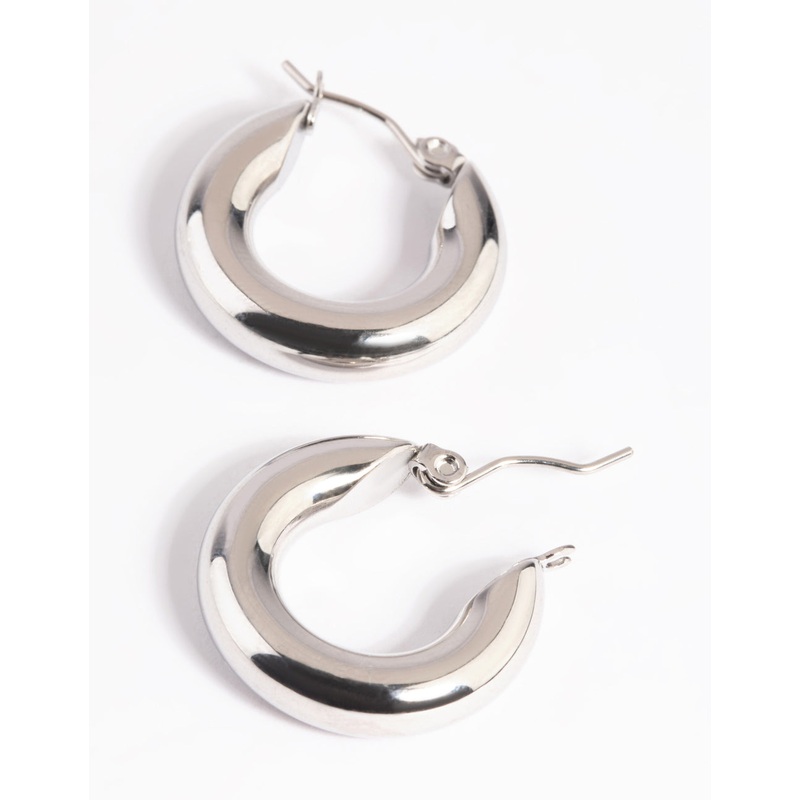 Surgical Steel Chunky Hoop Earrings