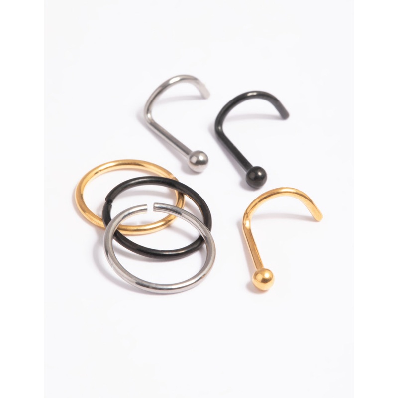 Titanium Ball Nose Studs