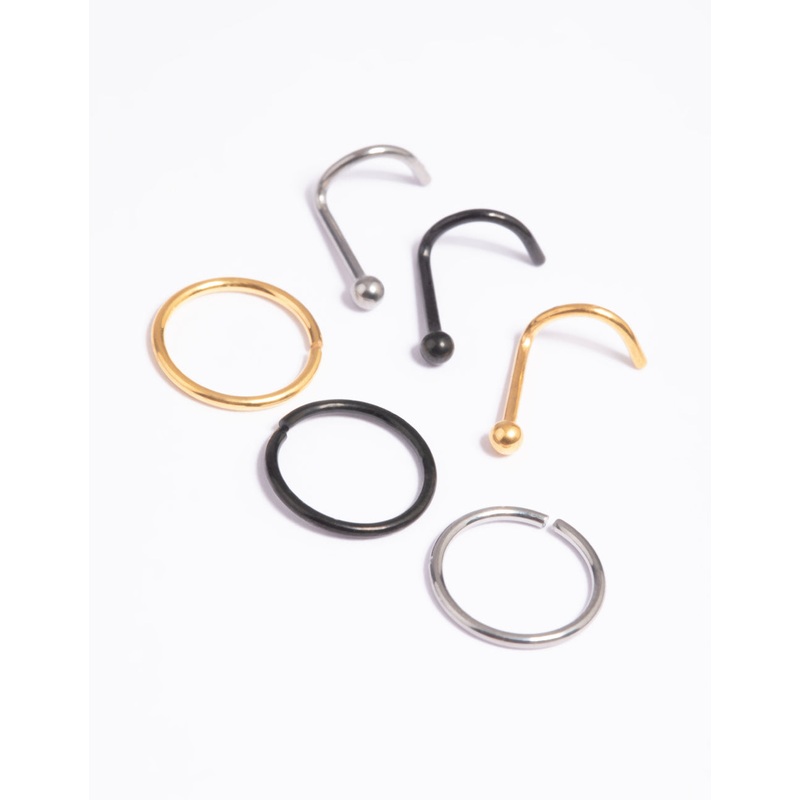 Titanium Ball Nose Studs