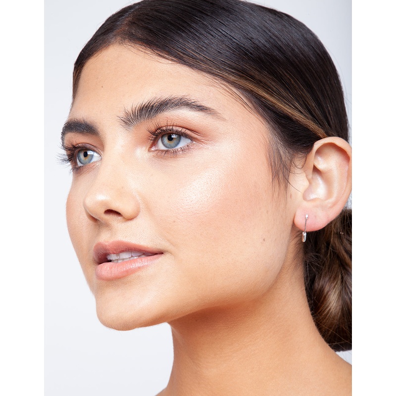 Sterling Silver Safety Pin Earrings