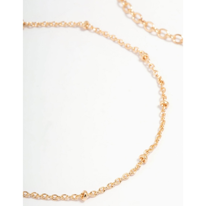 Gold Diamante Butterfly Bracelets 2- Pack