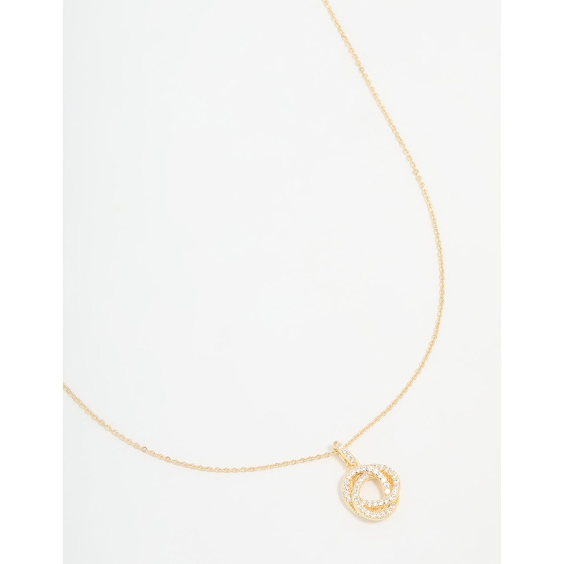 Gold Plated Milky Way Pendant Necklace