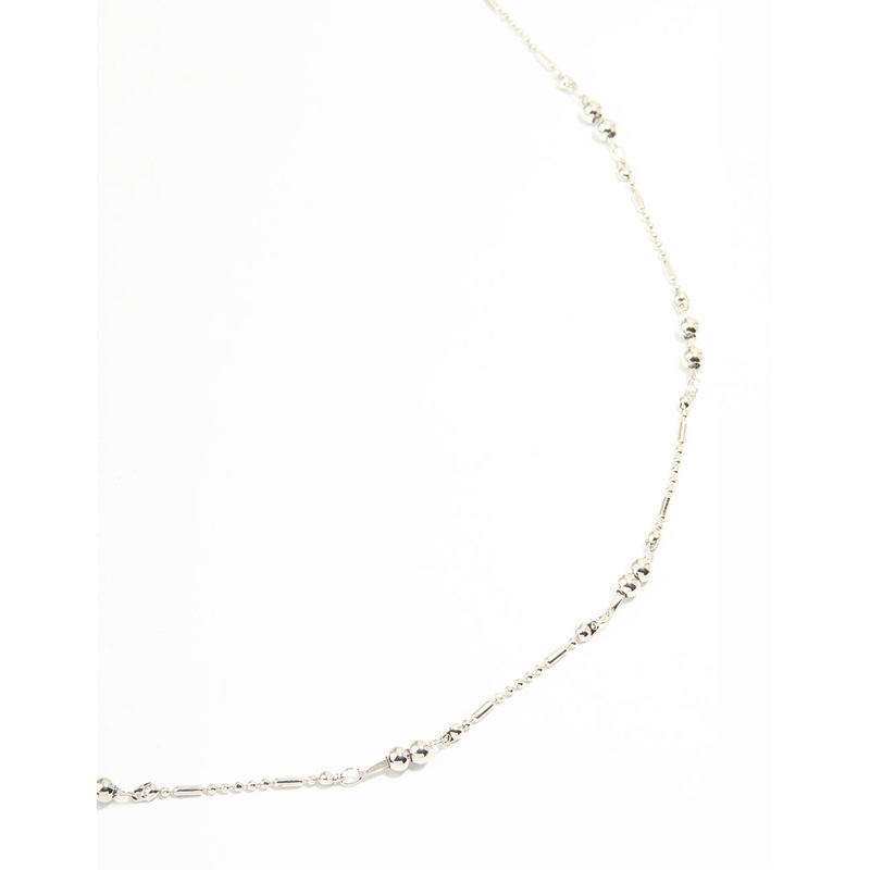 Silver Ball Fine Waist Chain