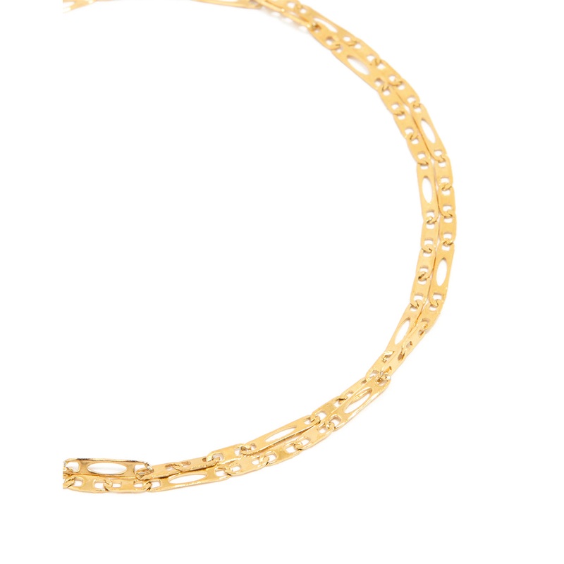 Waterproof Gold Plated Stainless Steel Layered Anklet