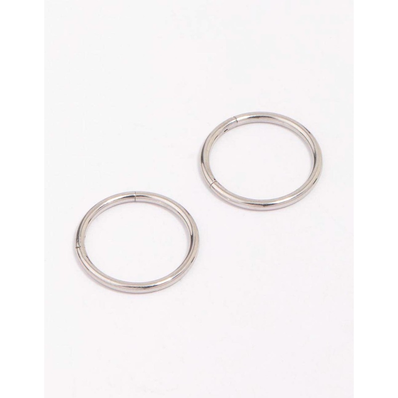 Surgical Steel Sleeper Earrings 12mm