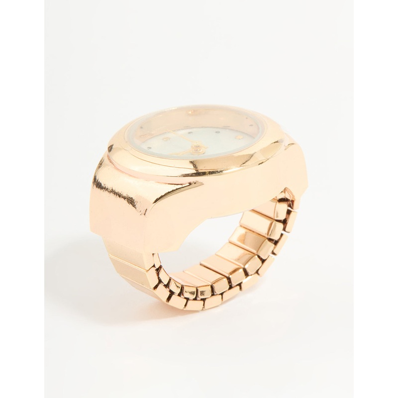 Gold Vintage Watch Ring
