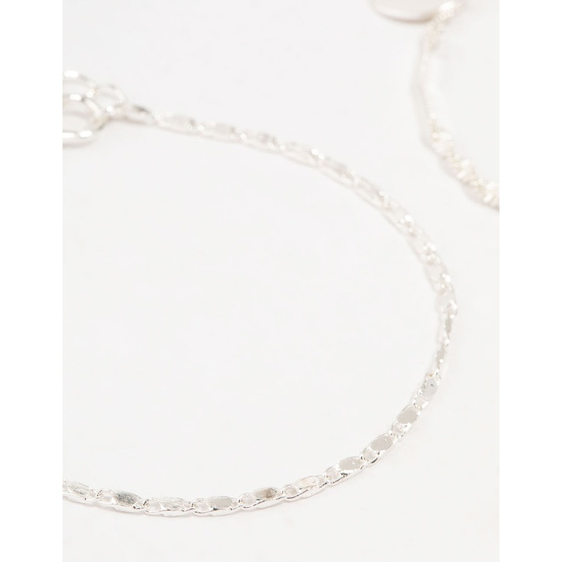 Silver Twist Tab Bracelets 2-Pack