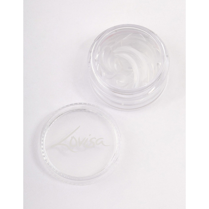 Clear Ring Size Adjuster 8-Pack