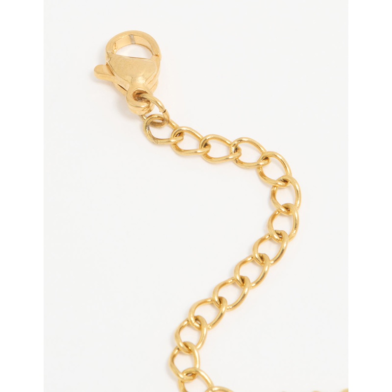Waterproof Gold Plated Stainless Steel Necklace Extender Chain