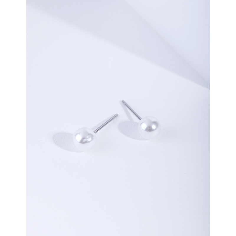 4mm Pearl Stud Earrings